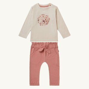 NWT - Organic cute baby girl set​​​​